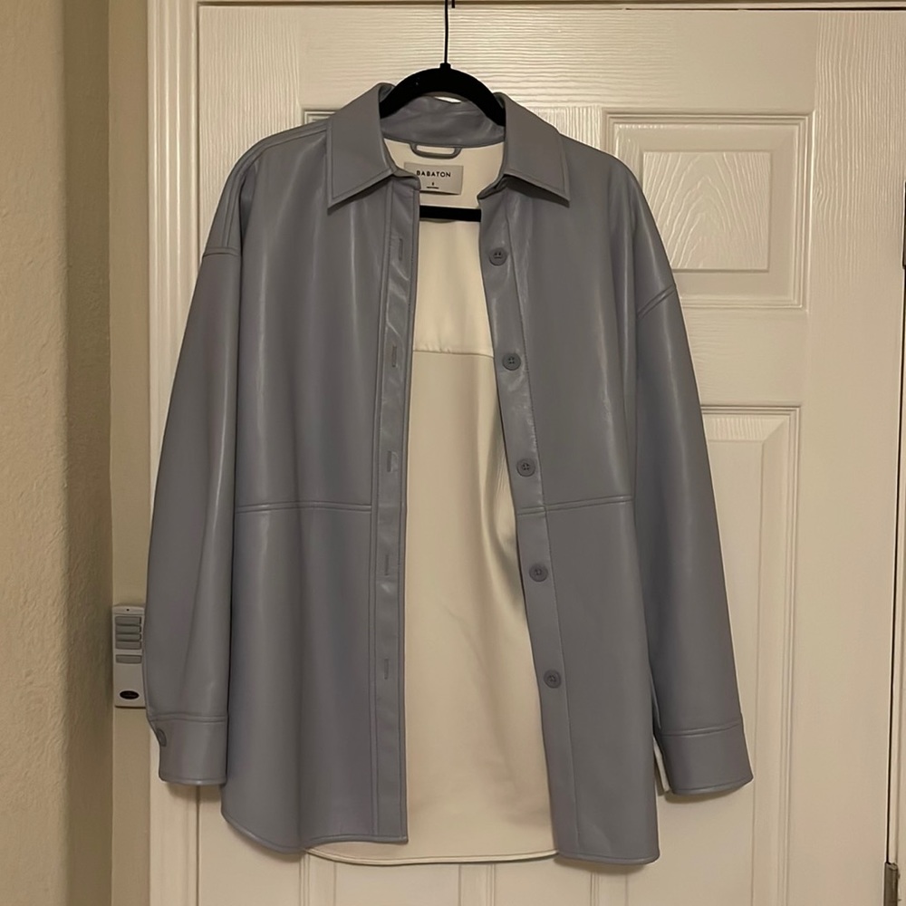Aritzia blue Pelli jacket size small